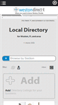 Mobile Screenshot of directory.westondirect.info